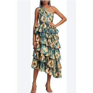 Ulla Johnson Auryn Silk Gown Dress Size 2